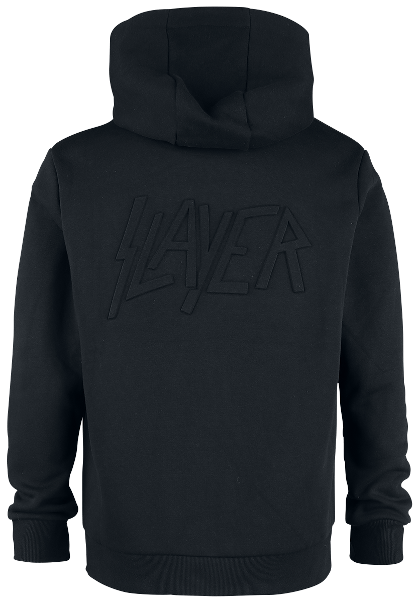 Slayer Kapuzenjacke - EMP Signature Collection - S bis 5XL - für Männer - Größe L - schwarz  - EMP exklusives Merchandise!