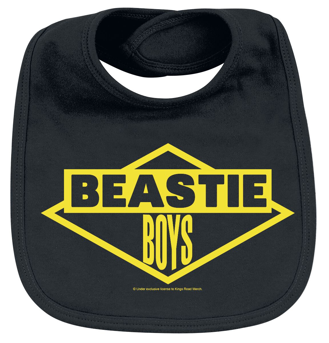 Beastie Boys Lätzchen - Metal-Kids - Logo - für Mädchen & Jungen - schwarz  - Lizenziertes Merchandise!