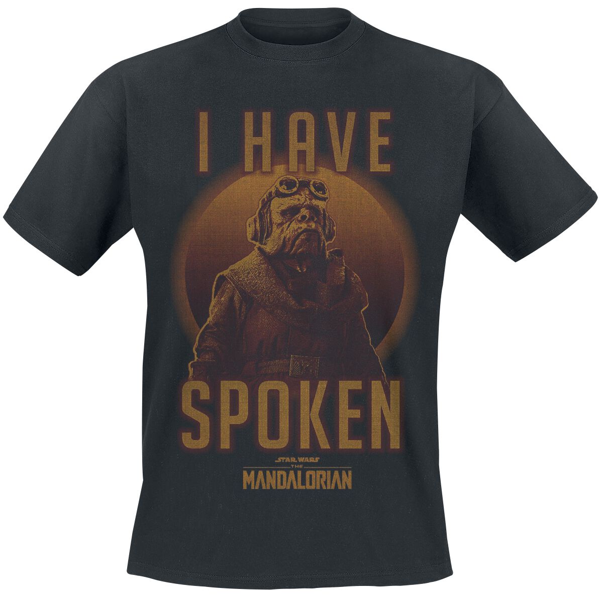 Star Wars The Mandalorian – I Have Spoken T-Shirt schwarz