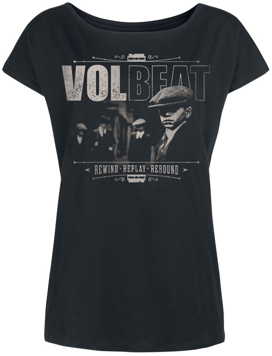 Image of Volbeat The Gang Girl-Shirt schwarz