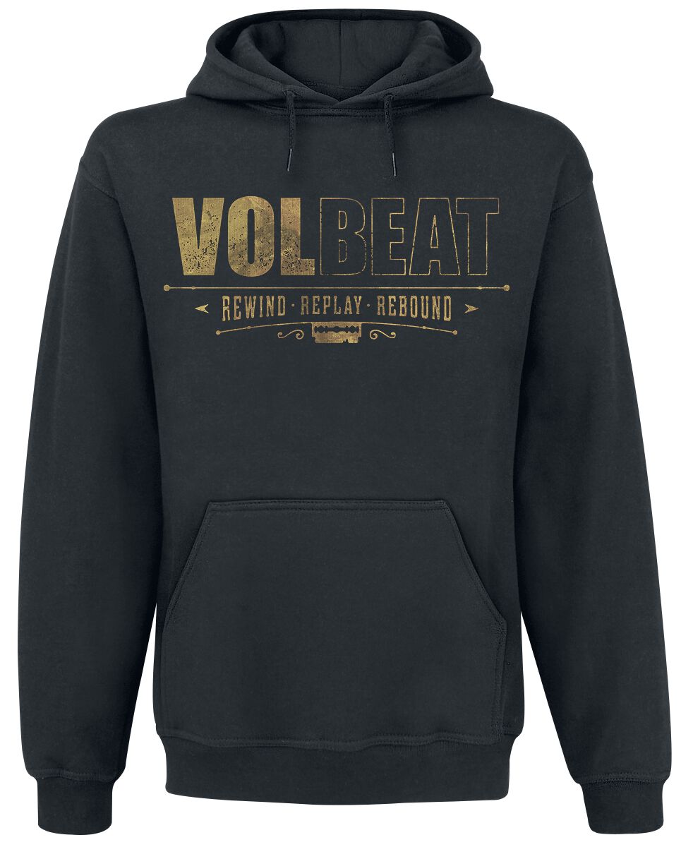 Image of Volbeat Big Letters Kapuzenpulli schwarz