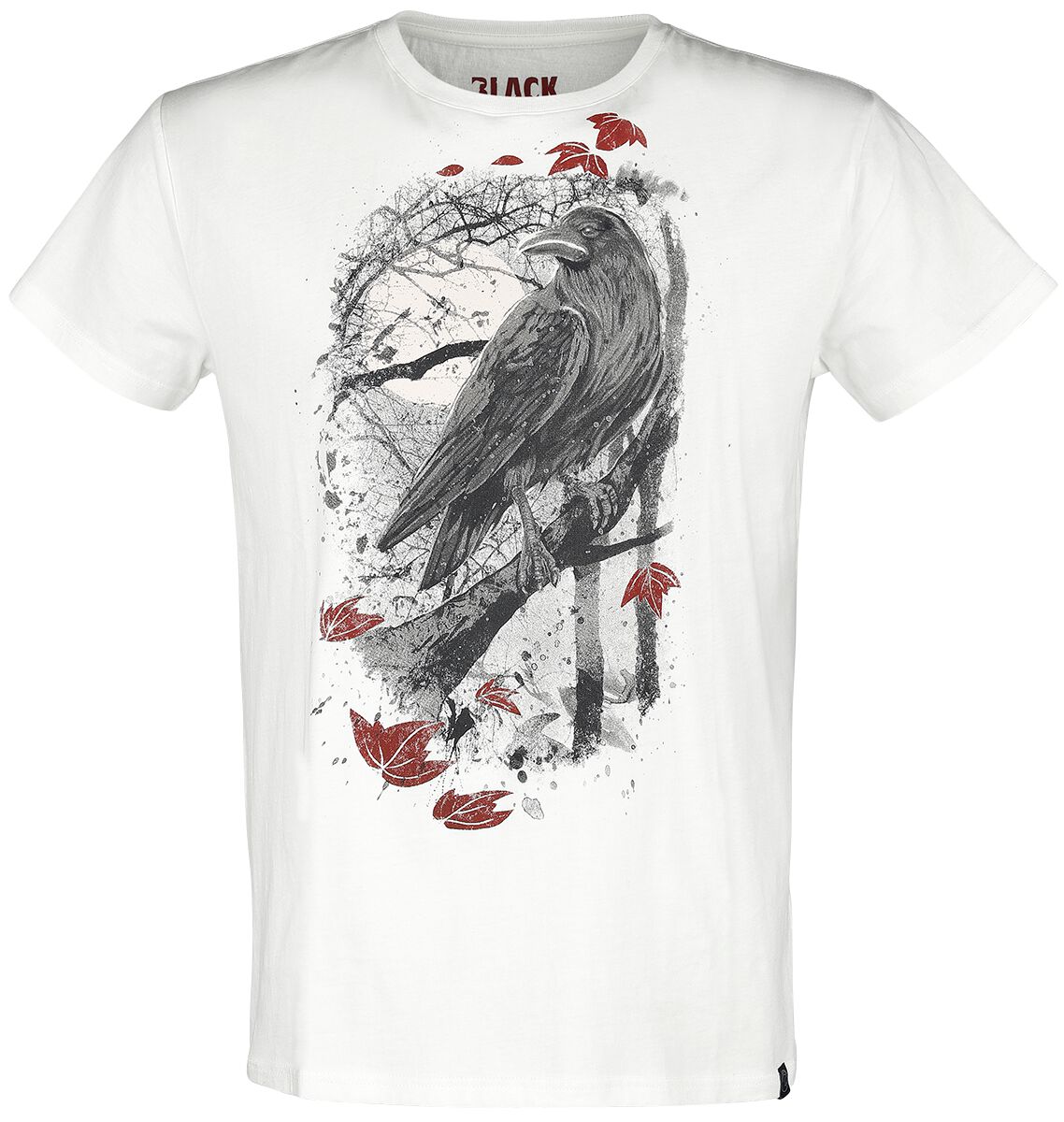 Black Premium by EMP T-Shirt - Raven Soul - S bis 5XL - für Männer - Größe M - altweiß