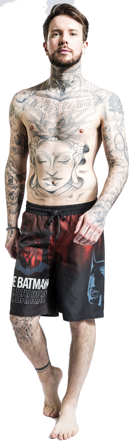 Batman The Batman - Gotham Badeshort schwarz