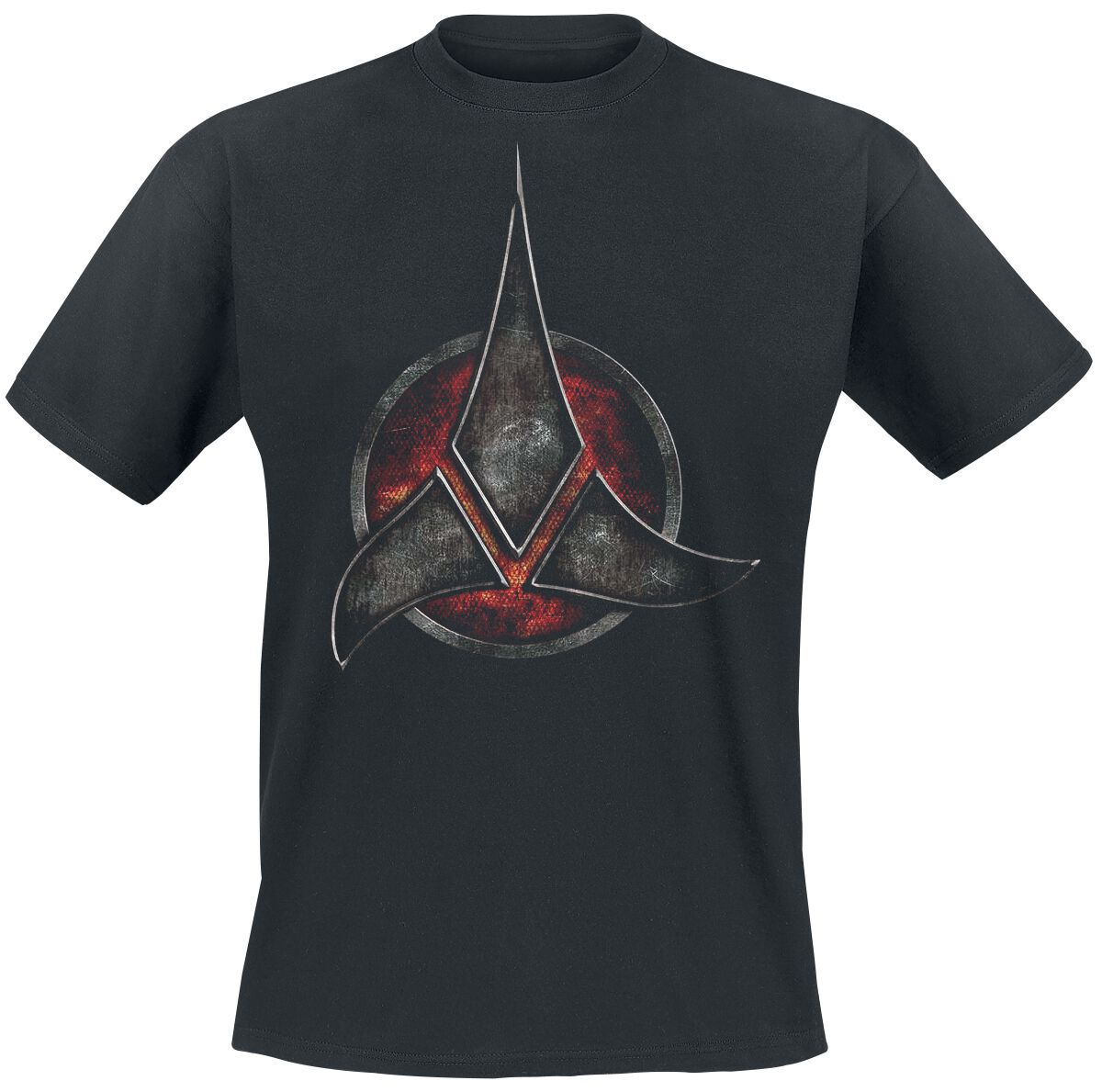 Star Trek T-Shirt - Klingon - S bis XXL - für Männer - Größe L - schwarz  - EMP exklusives Merchandise!