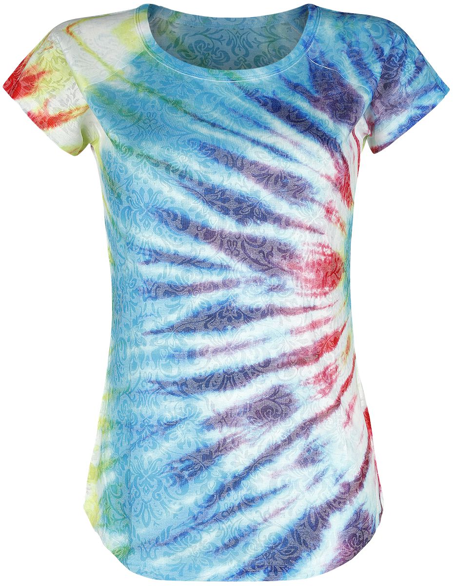 Innocent T-Shirt - Burnout It`s A Vibe Top - S bis 4XL - für Damen - Größe 4XL - multicolor