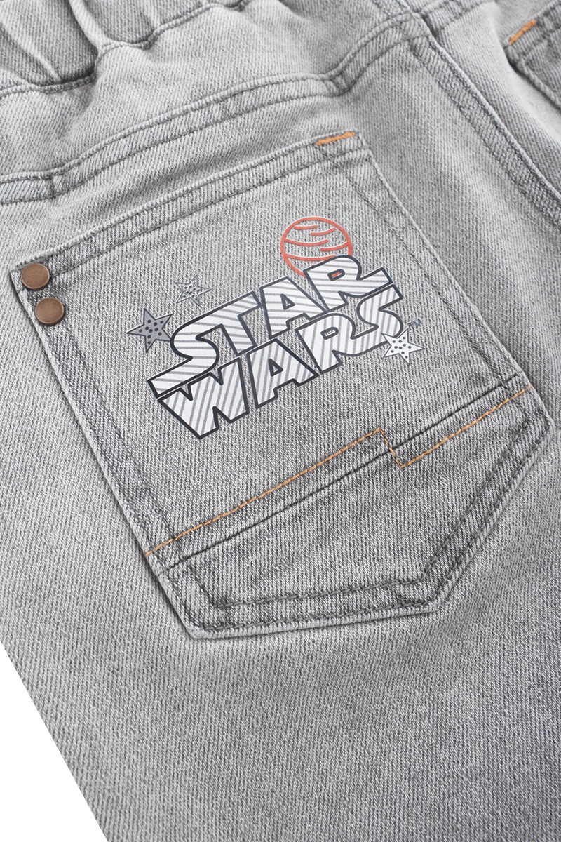 Star Wars Darth Vader Short grey denim