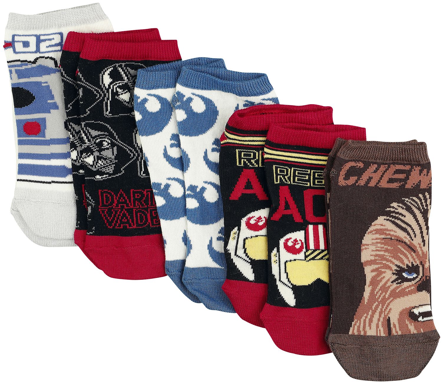 Star Wars R2-D2 Kinder Socken multicolor