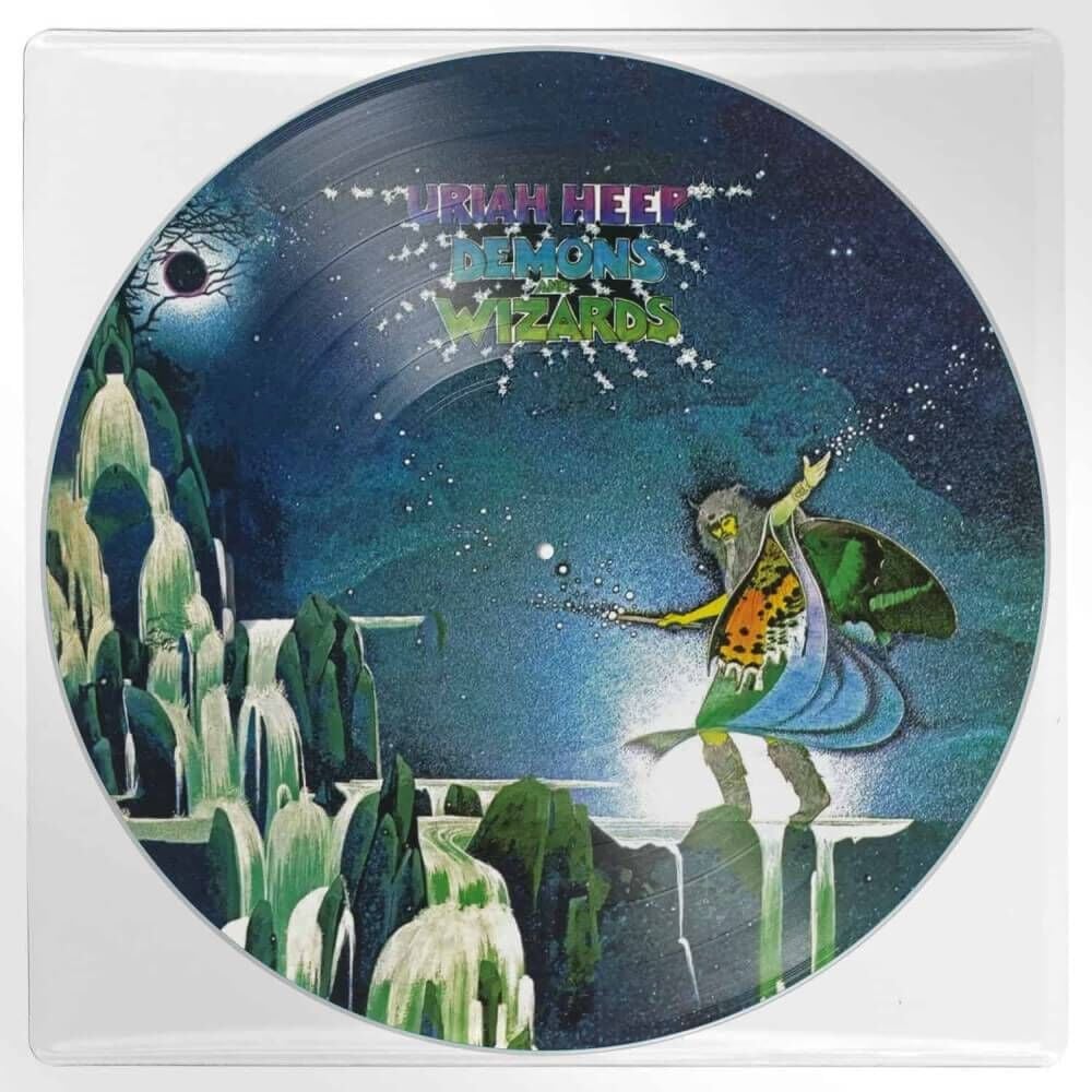 Uriah Heep Demons and wizards LP farbig