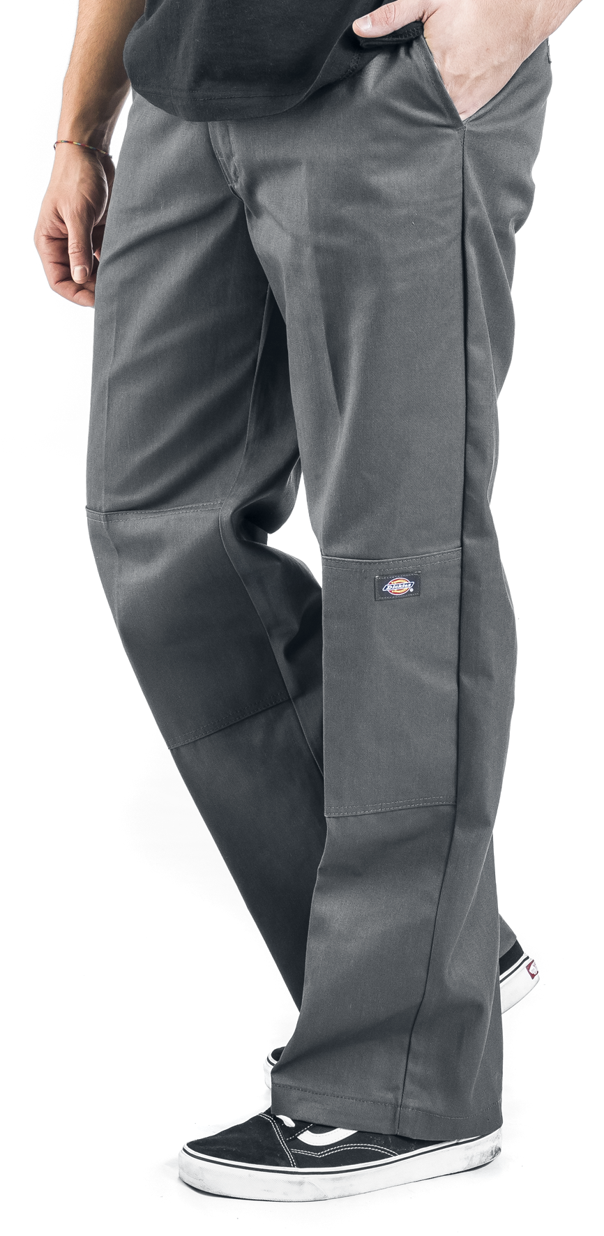 Dickies Double Knee Rec Stoffhose grau