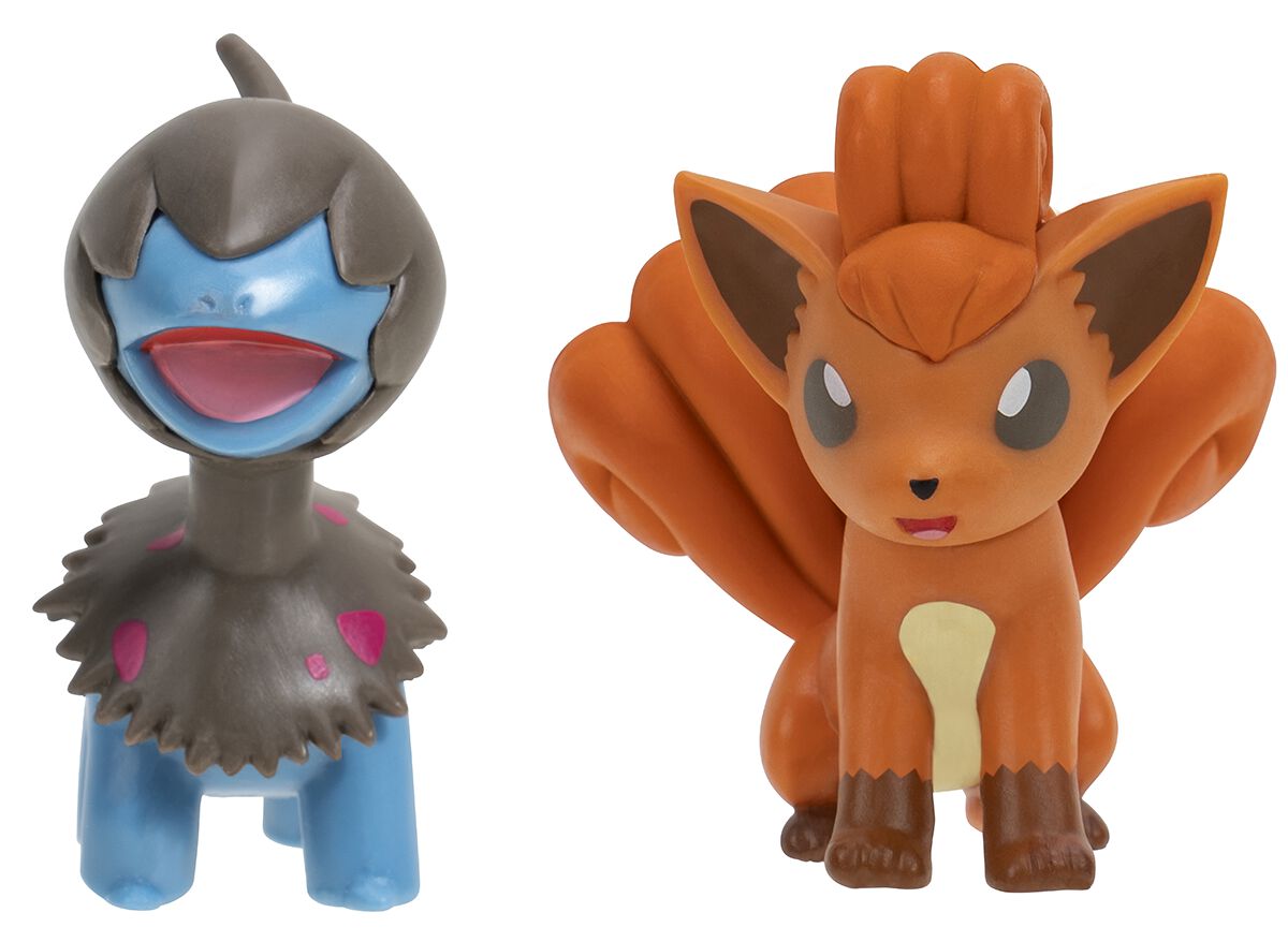 Pokémon Battle Figure Pack – Vulpix & Larvitar Actionfigur multicolor