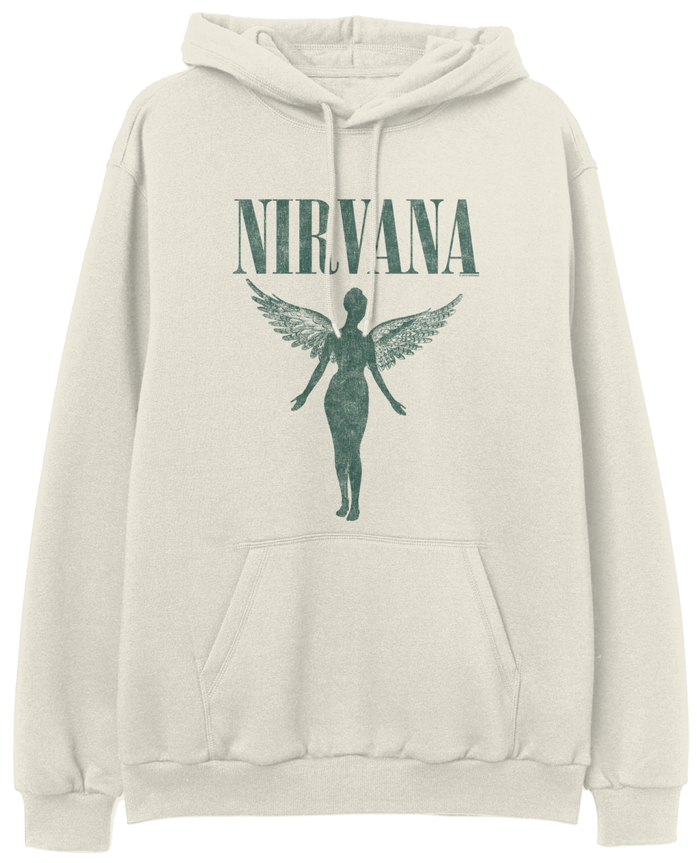 Nirvana - Angel - Kapuzenpullover - beige