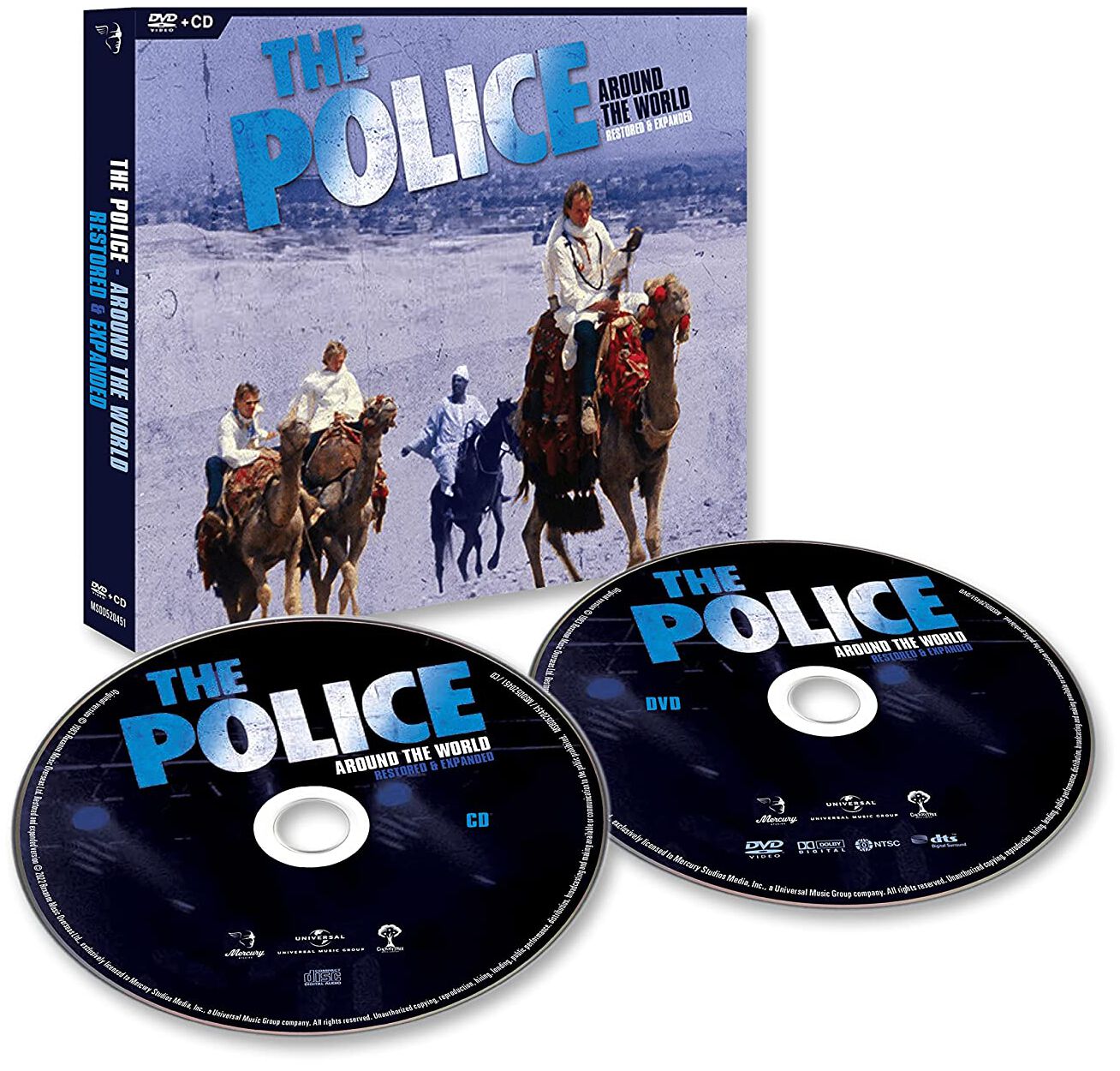 The Police Live from around the world CD multicolor