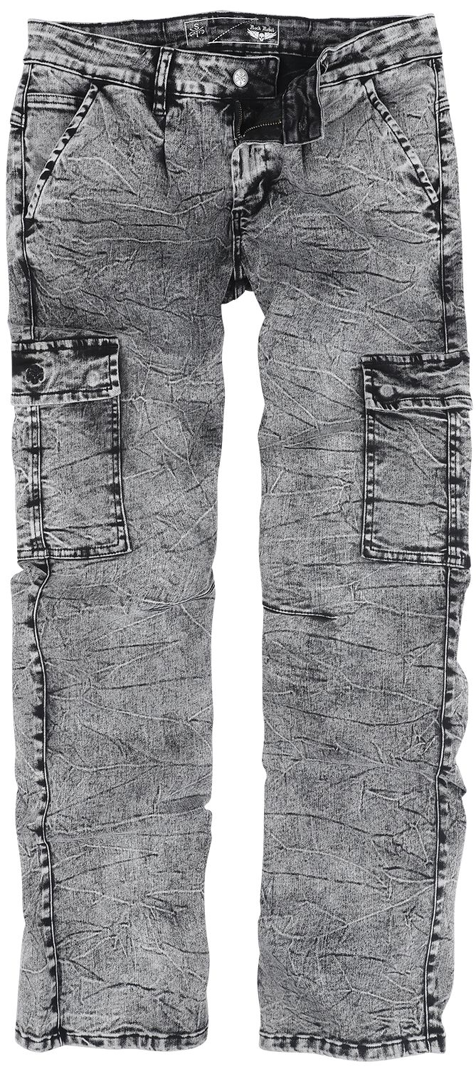 Image of Jeans di Rock Rebel by EMP - EMP Street Crafted Design Collection - Johnny - W30L32 a W34L34 - Uomo - grigio