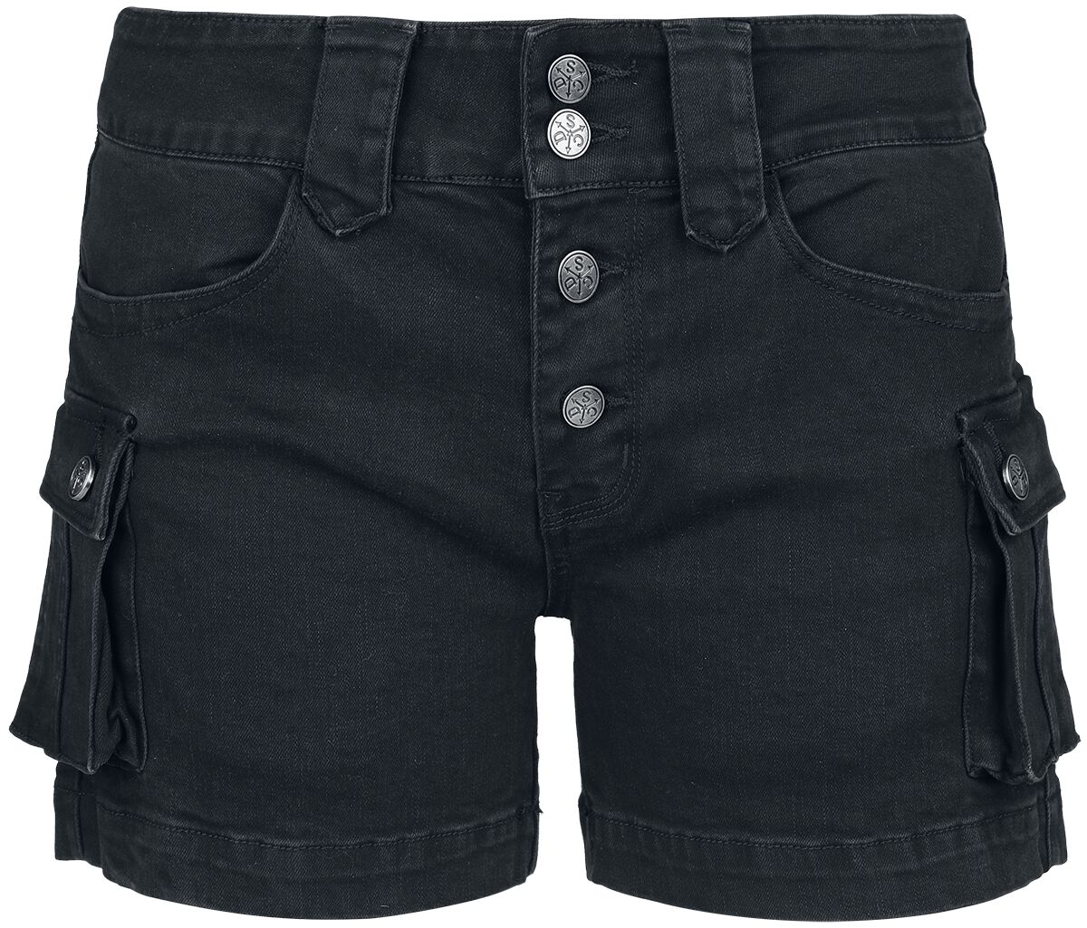 Black Premium by EMP EMP Street Crafted Design Collection - Shorts Short schwarz in 34