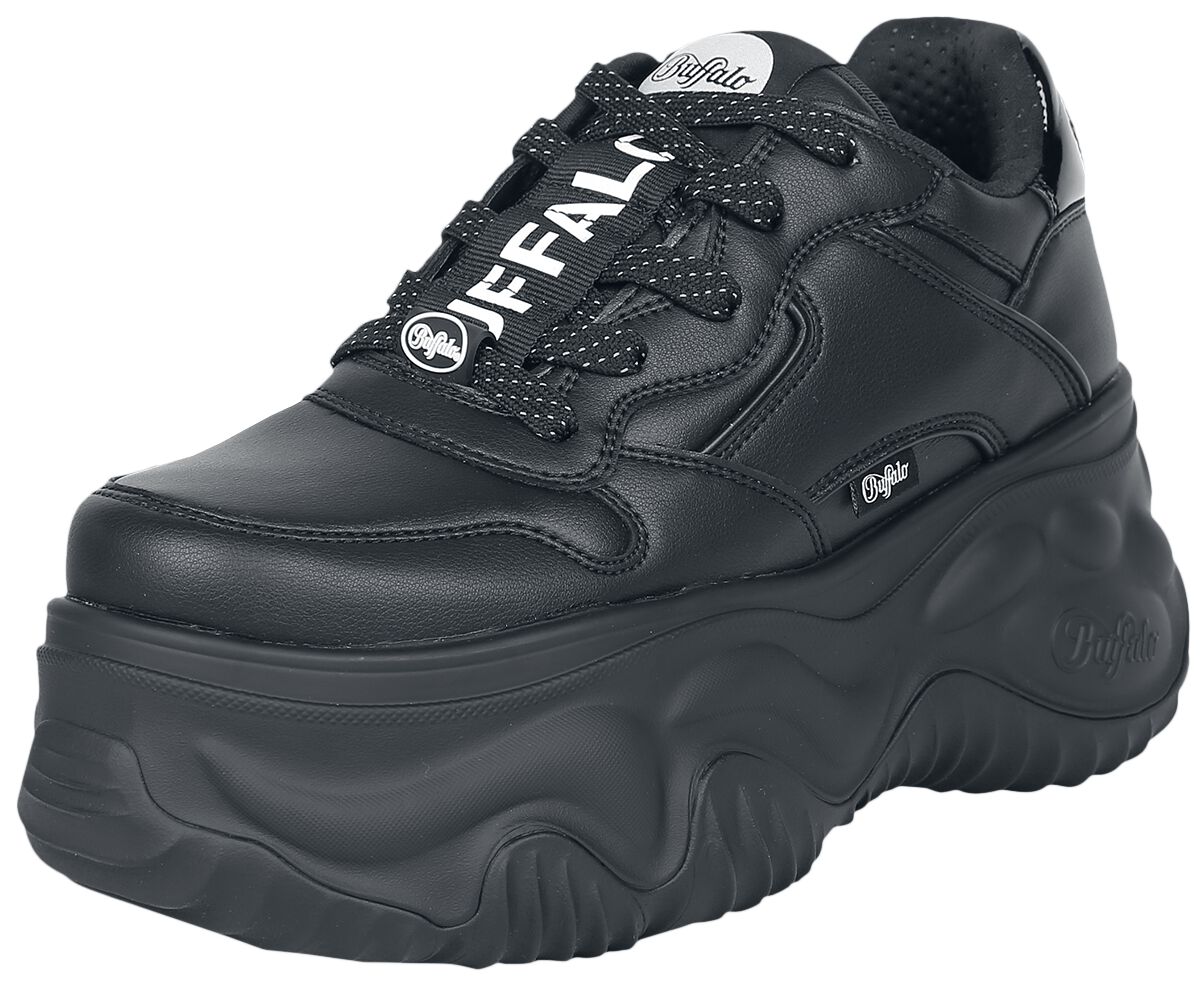 Buffalo Sneaker - Blader One Vegan Nappa - EU36 bis EU41 - für Damen - Größe EU38 - schwarz
