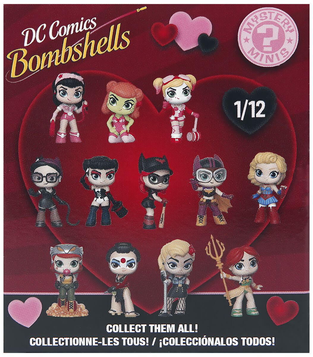 DC Bombshells Mystery Mini Blind Funko Mystery Minis multicolor