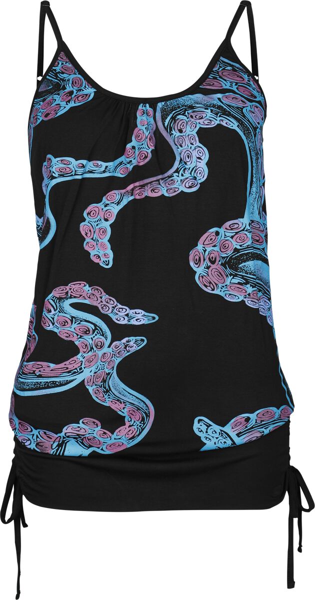 Full Volume by EMP Top with Octopus Print Top multicolor in L