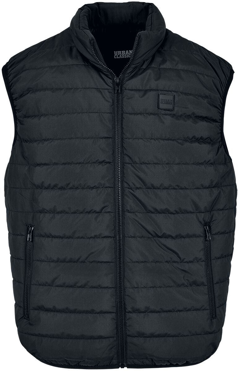 Urban Classics Weste - Light Bubble Vest - S bis XL - für Männer - Größe M - schwarz