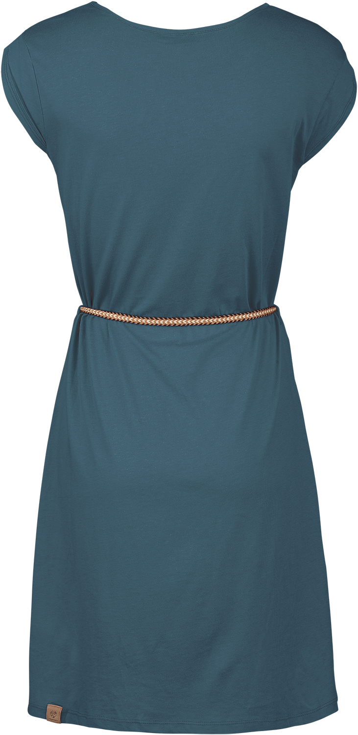 Ragwear MANNDY DRESS ORGANIC Mittellanges Kleid petrol