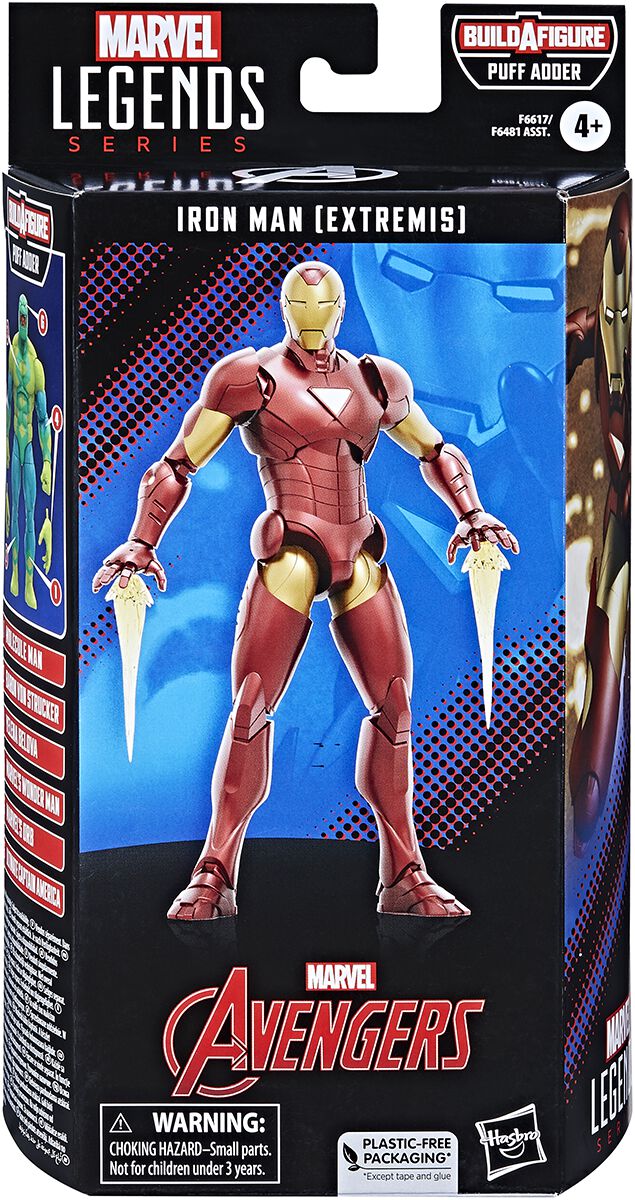 Avengers - Marvel Actionfigur - Marvel Legends - Iron Man (Extremis) - multicolor  - Lizenzierter Fanartikel