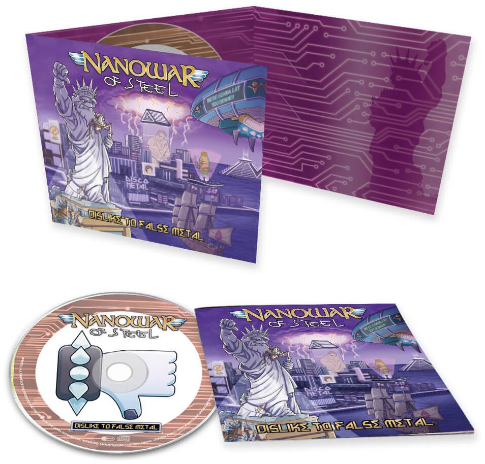 Nanowar Of Steel Dislike to false Metal CD multicolor