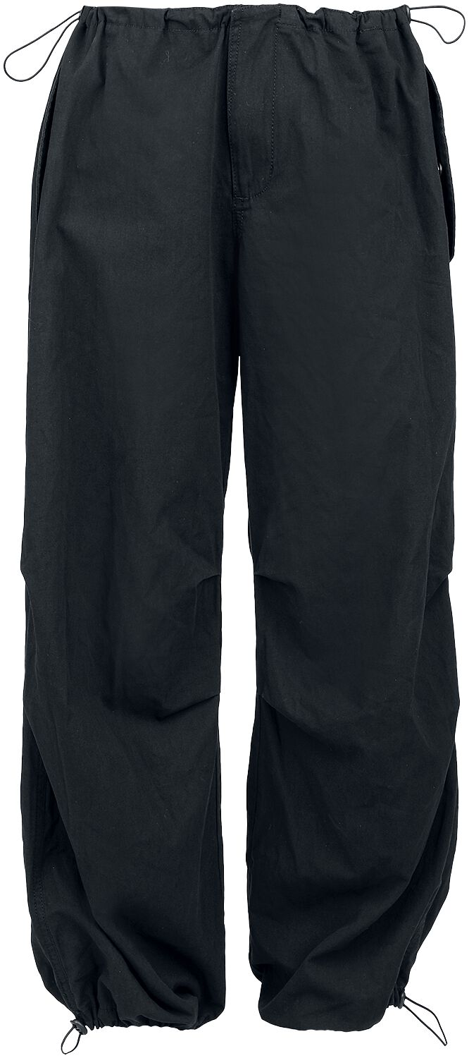 Banned Alternative Nyx Wide Leg Trousers Stoffhose schwarz in XL