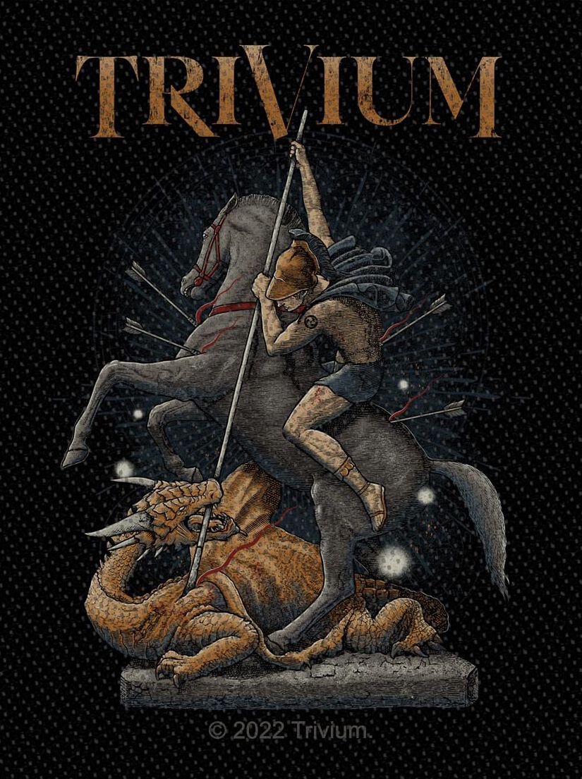 Trivium Patch - In The Court Of The Dragon - multicolor  - Lizenziertes Merchandise!