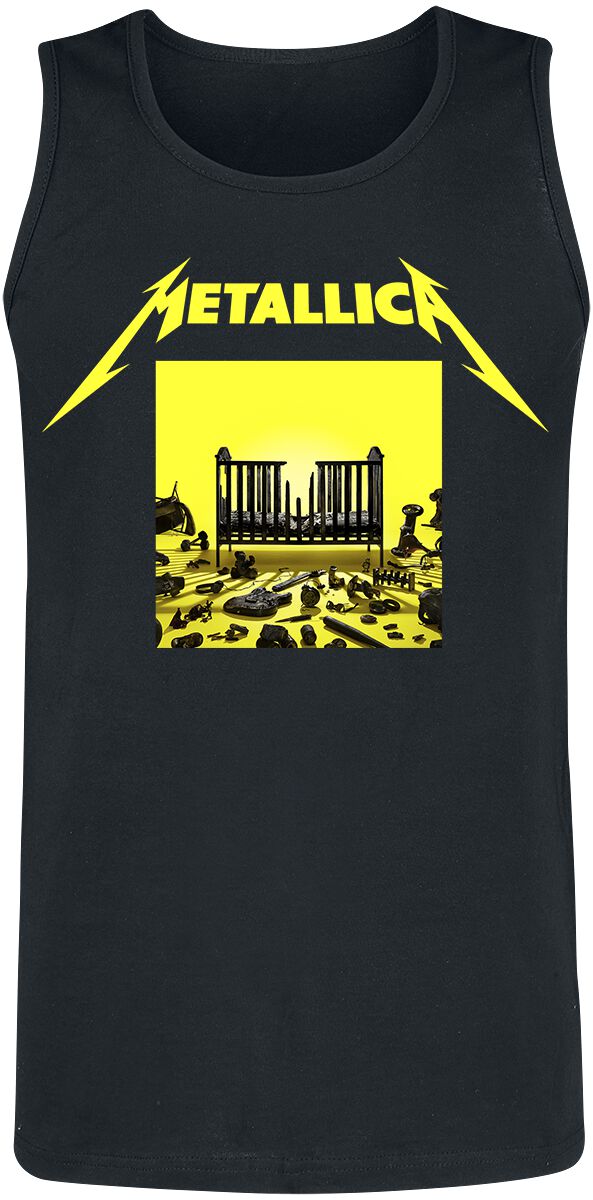 Metallica Tank-Top - M72 Squared Cover - S bis 5XL - für Männer - Größe XXL - schwarz  - Lizenziertes Merchandise!