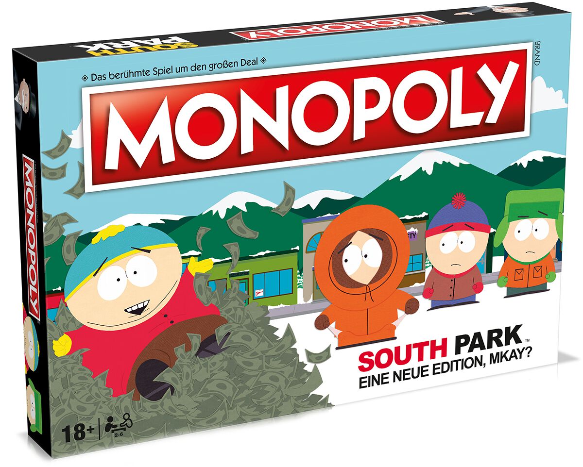 South Park Brettspiel - Monopoly   - Lizenzierter Fanartikel