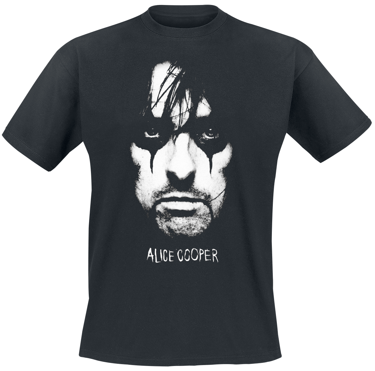 Alice Cooper - Portrait - T-Shirt - schwarz