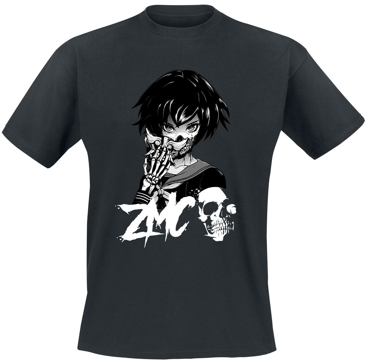 Zombie Makeout Club ZMC - Mask T-Shirt schwarz in XXL