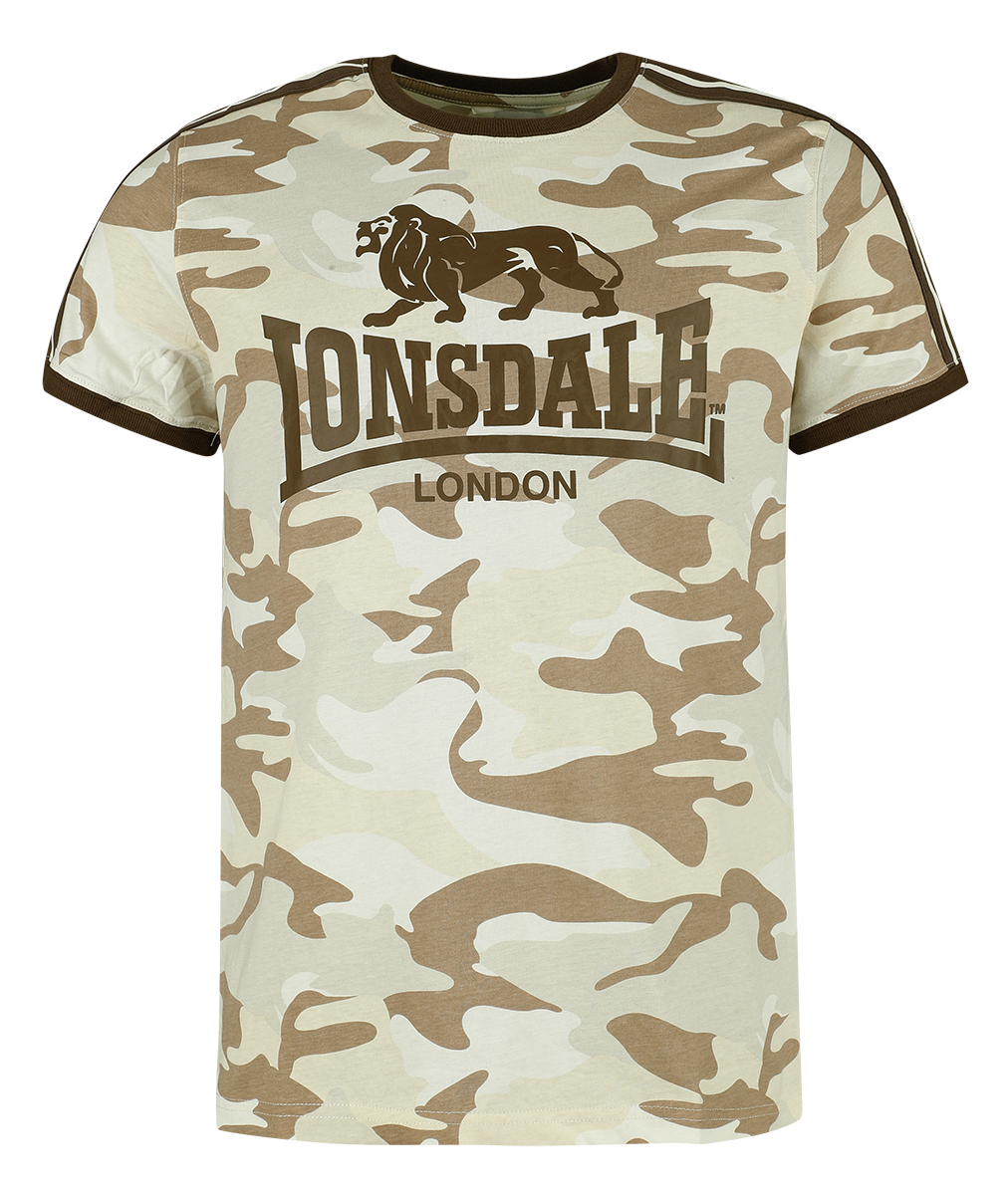 Lonsdale London - CREGNEASH - T-Shirt - sandcamo