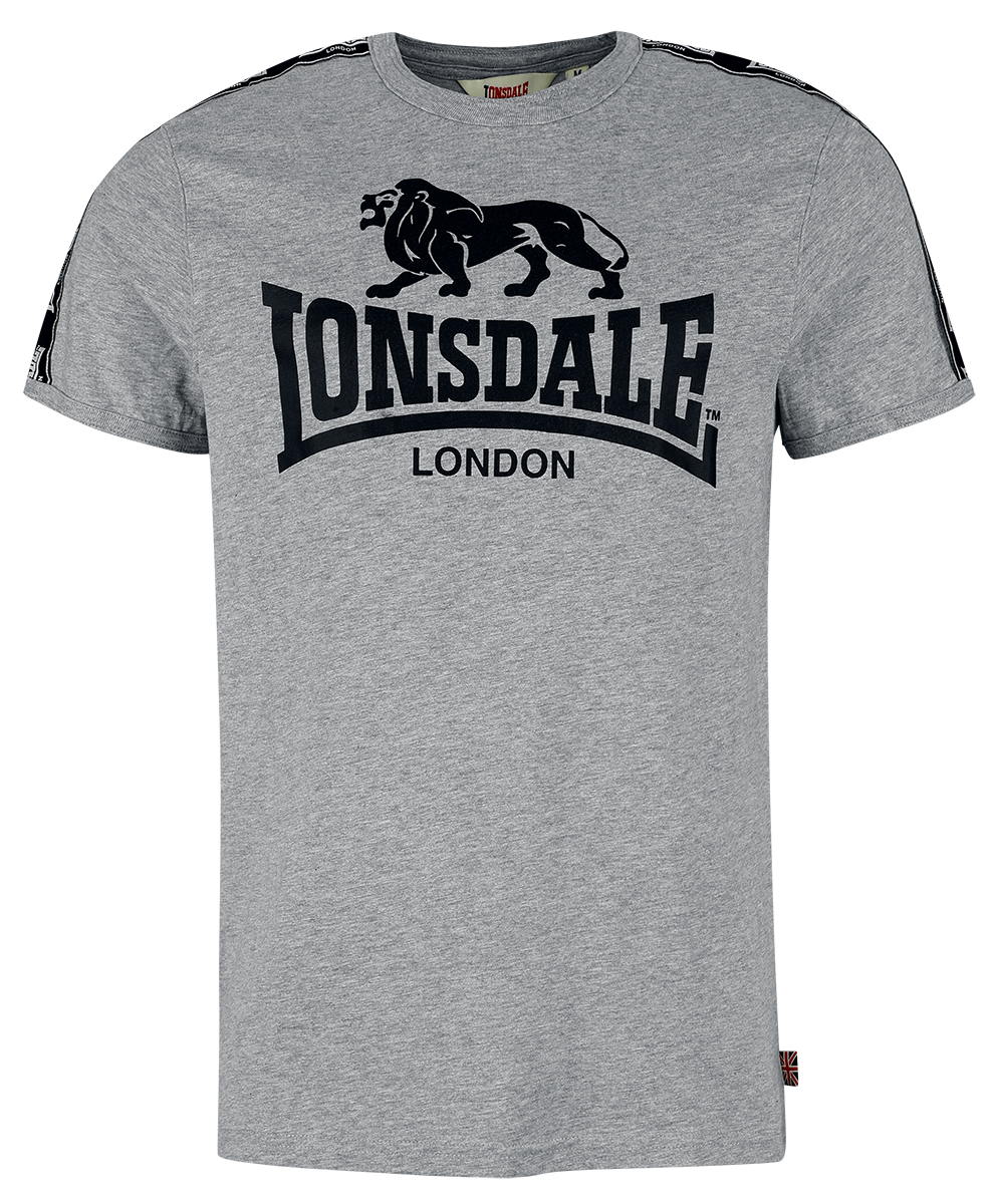 Lonsdale London - STOUR - T-Shirt - grau