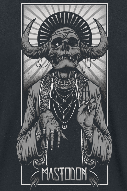 Mastodon T-Shirt - Orison - S bis XXL - für Männer - Größe XXL - schwarz  - Lizenziertes Merchandise!