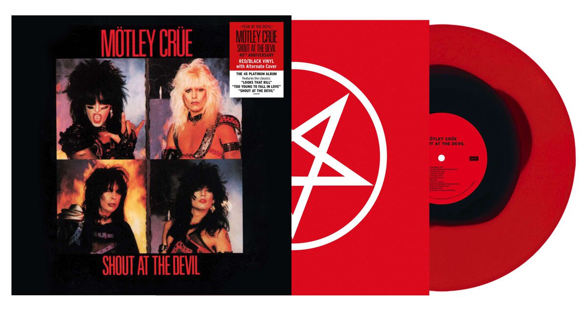 Mötley Crüe Shout At The Devil LP multicolor
