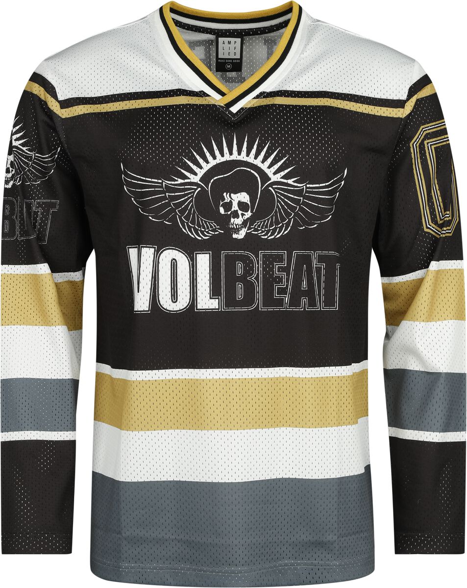 Volbeat Trikot – Amplified Collection – Shots – S bis 4XL – für Männer – Größe M – multicolor  – Lizenziertes Merchandise!