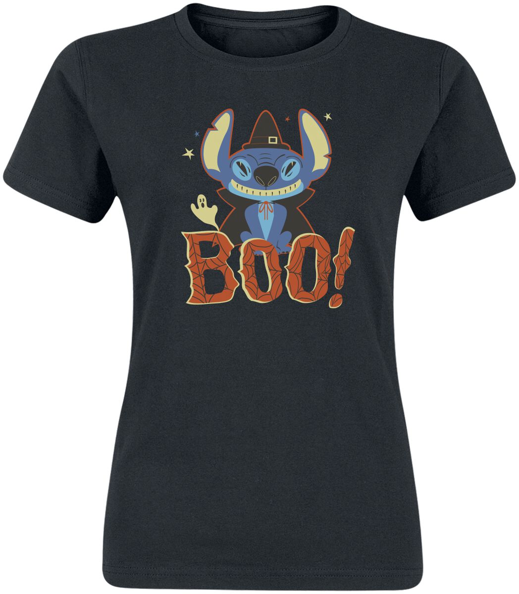 Lilo & Stitch Boo T-Shirt black