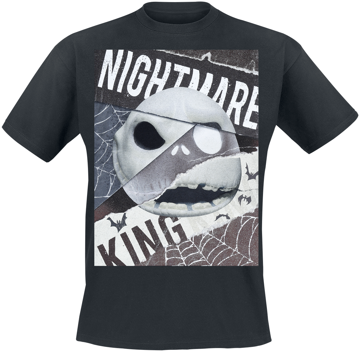 The Nightmare Before Christmas - Nightmare King - T-Shirt - schwarz