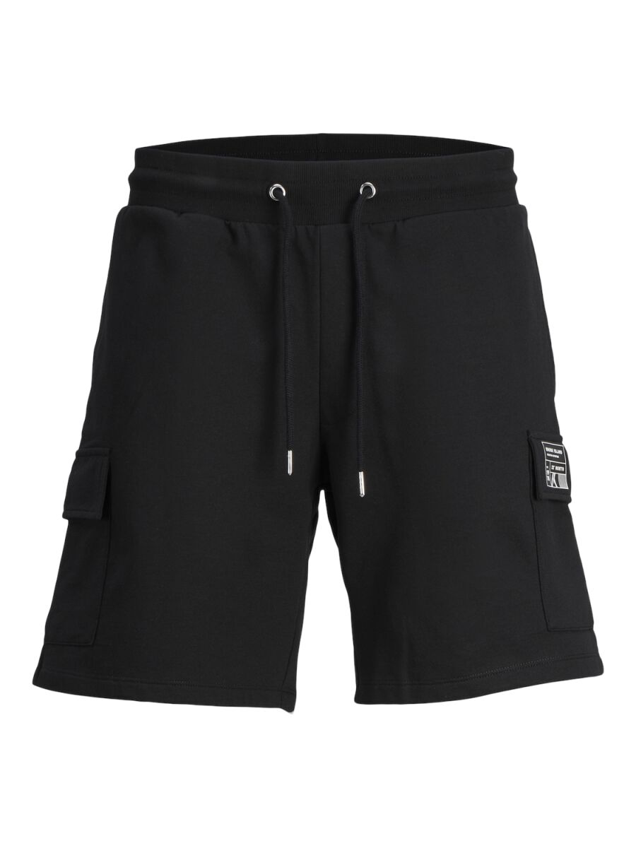 Produkt PKTGMS Dennis Cargo Sweat Shorts Short schwarz in S