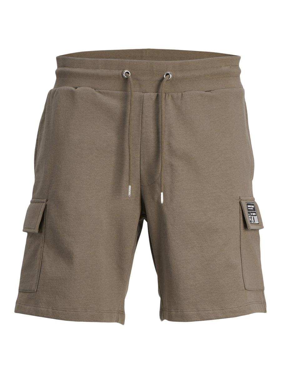 Produkt - PKTGMS Dennis Cargo Sweat Shorts - Short - braun