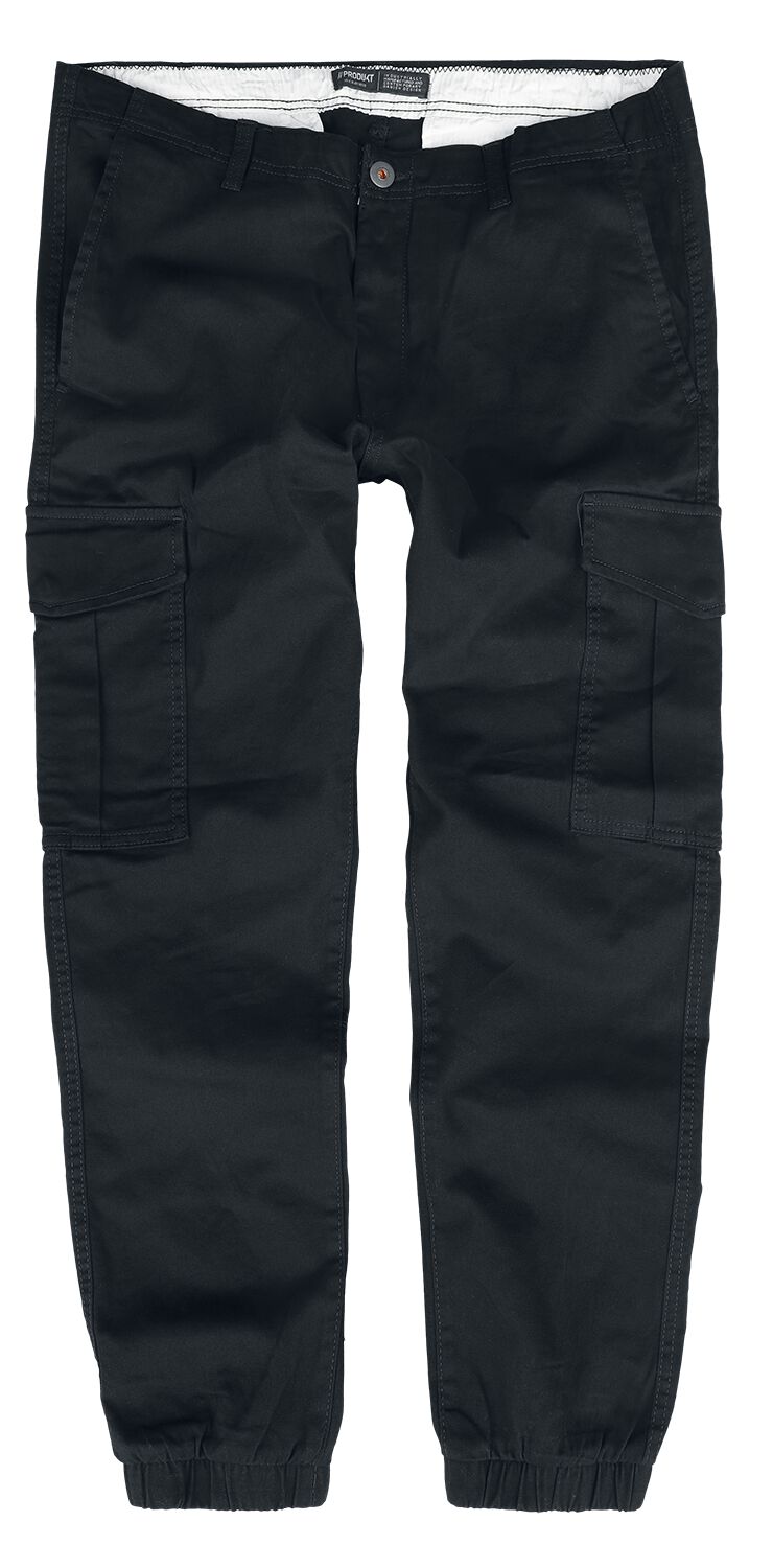 Produkt Cargohose - PKTAKM Dawson Cuffed Cargo Pants - W31L32 bis W36L34 - für Männer - Größe W33L32 - schwarz