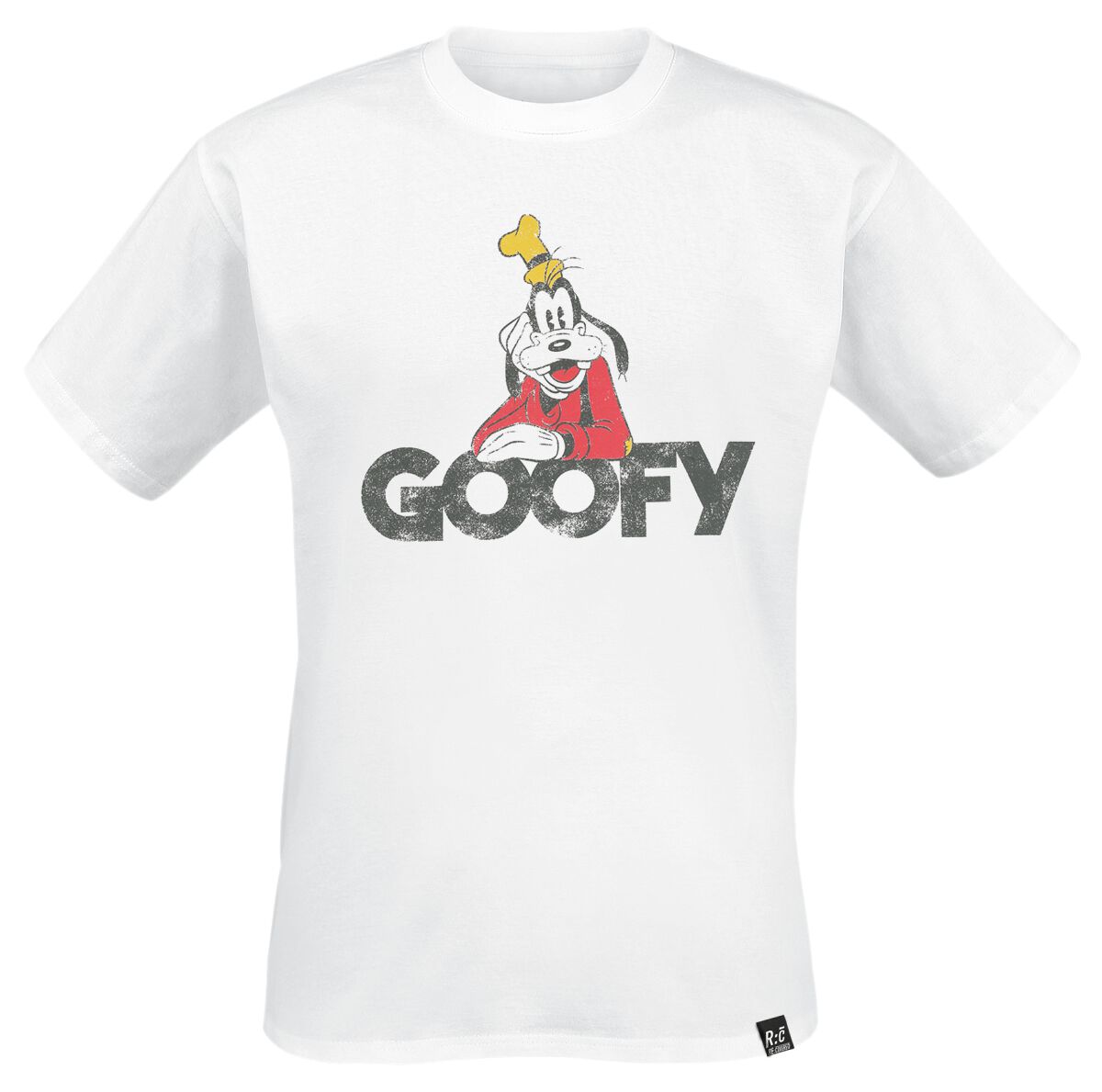Mickey Mouse Recovered - Disney - Goofy T-Shirt weiß
