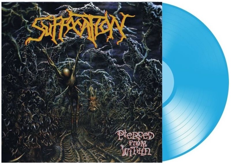 Suffocation Pierced from within LP multicolor