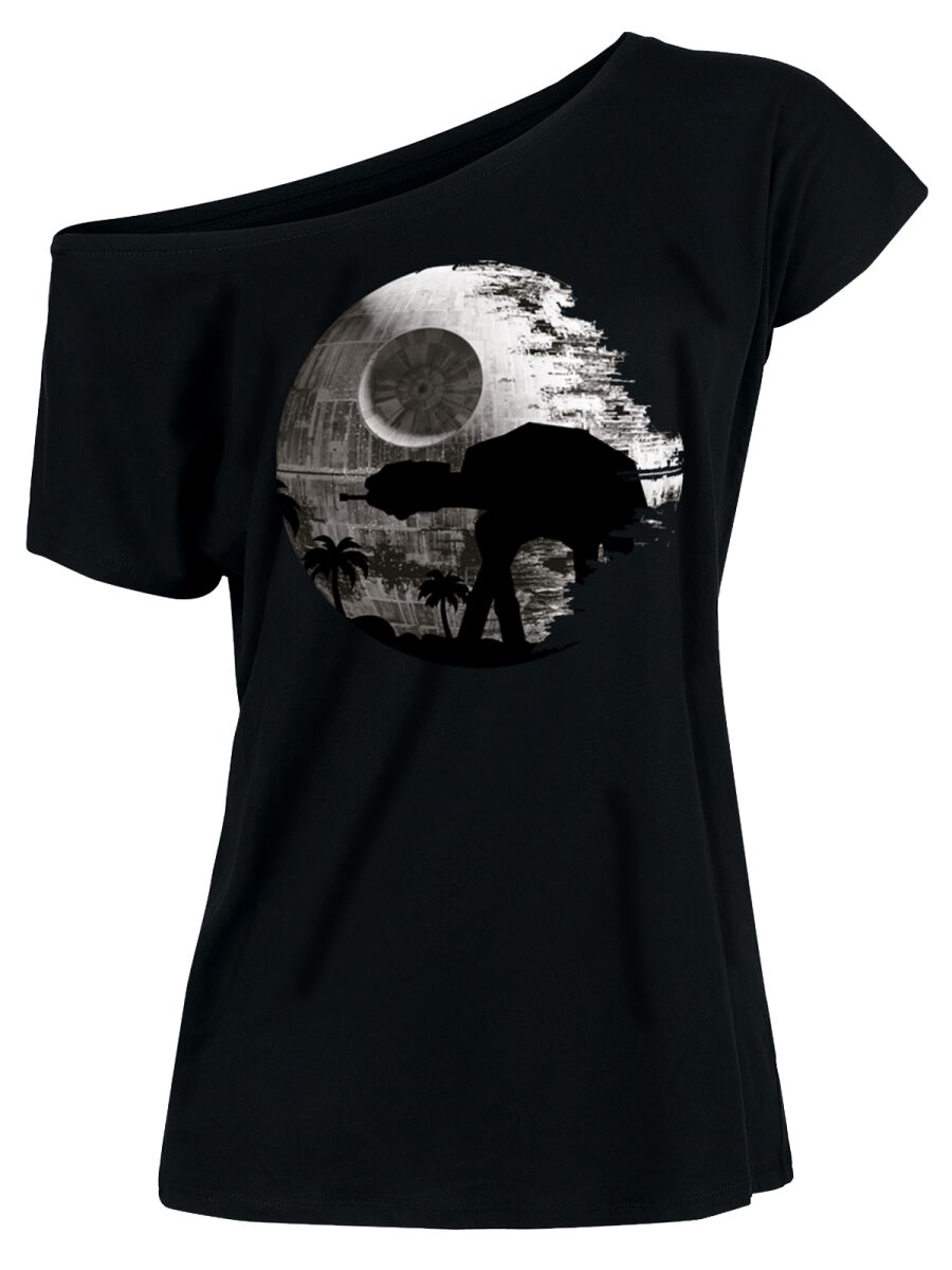 Star Wars AT-AT - Death Star T-Shirt schwarz in XL