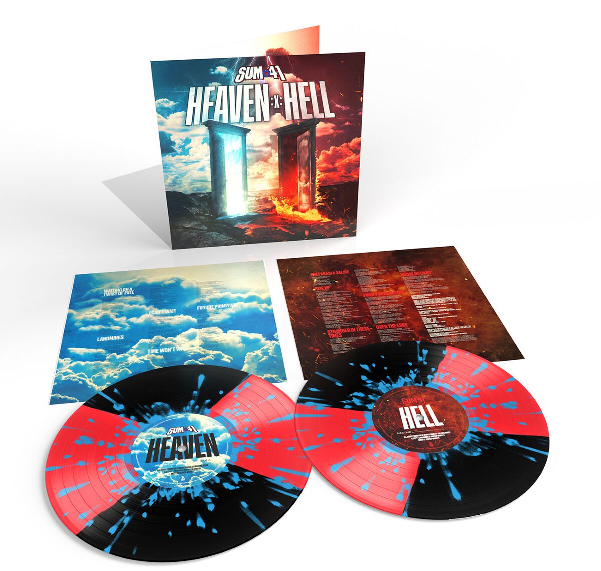 Sum 41 Heaven :X: hell LP multicolor