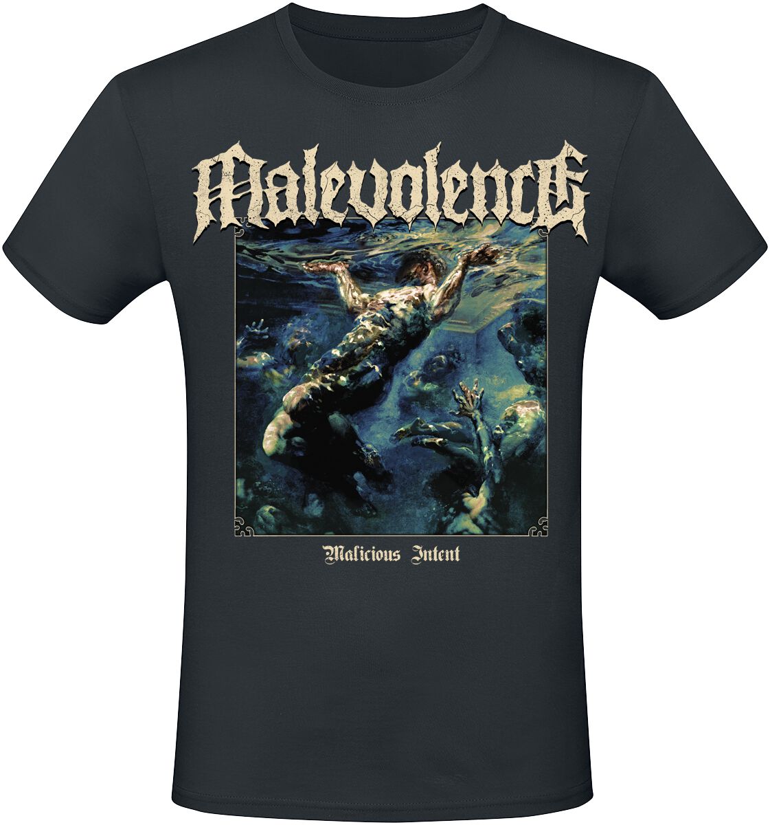 Malevolence T-Shirt – Malicious Intent – S bis L – für Männer – Größe M – schwarz  – EMP exklusives Merchandise!