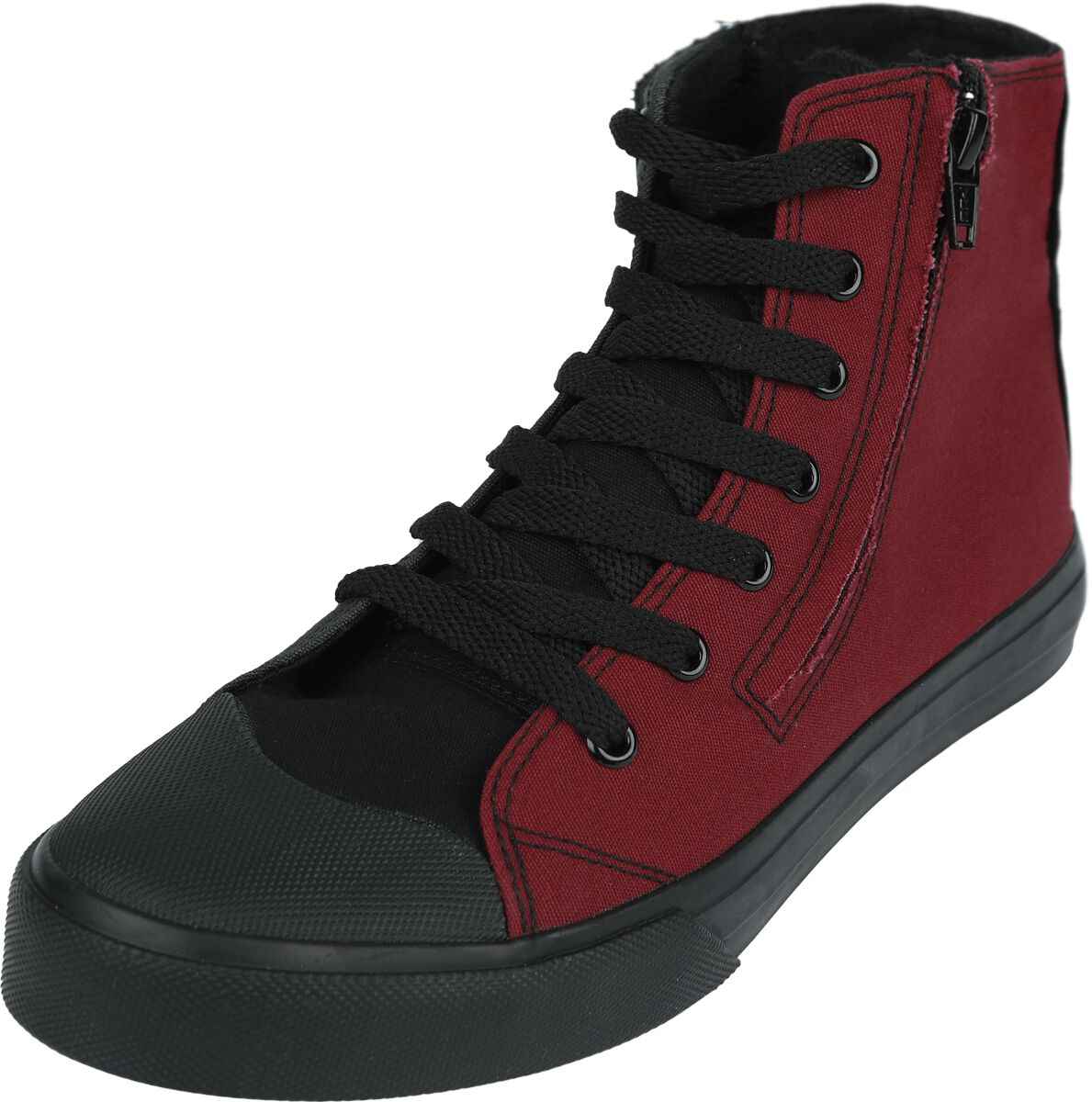 RED by EMP  Sneaker high schwarz grau rot in EU37