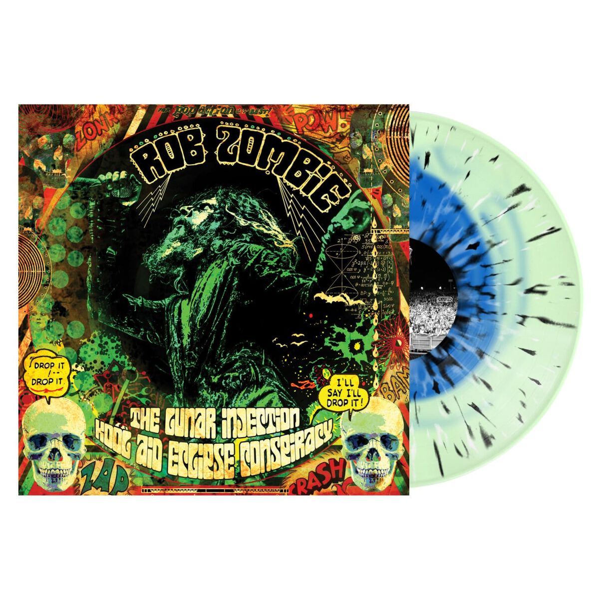 Rob Zombie The lunar injection kool aid eclipse conspiracy LP multicolor